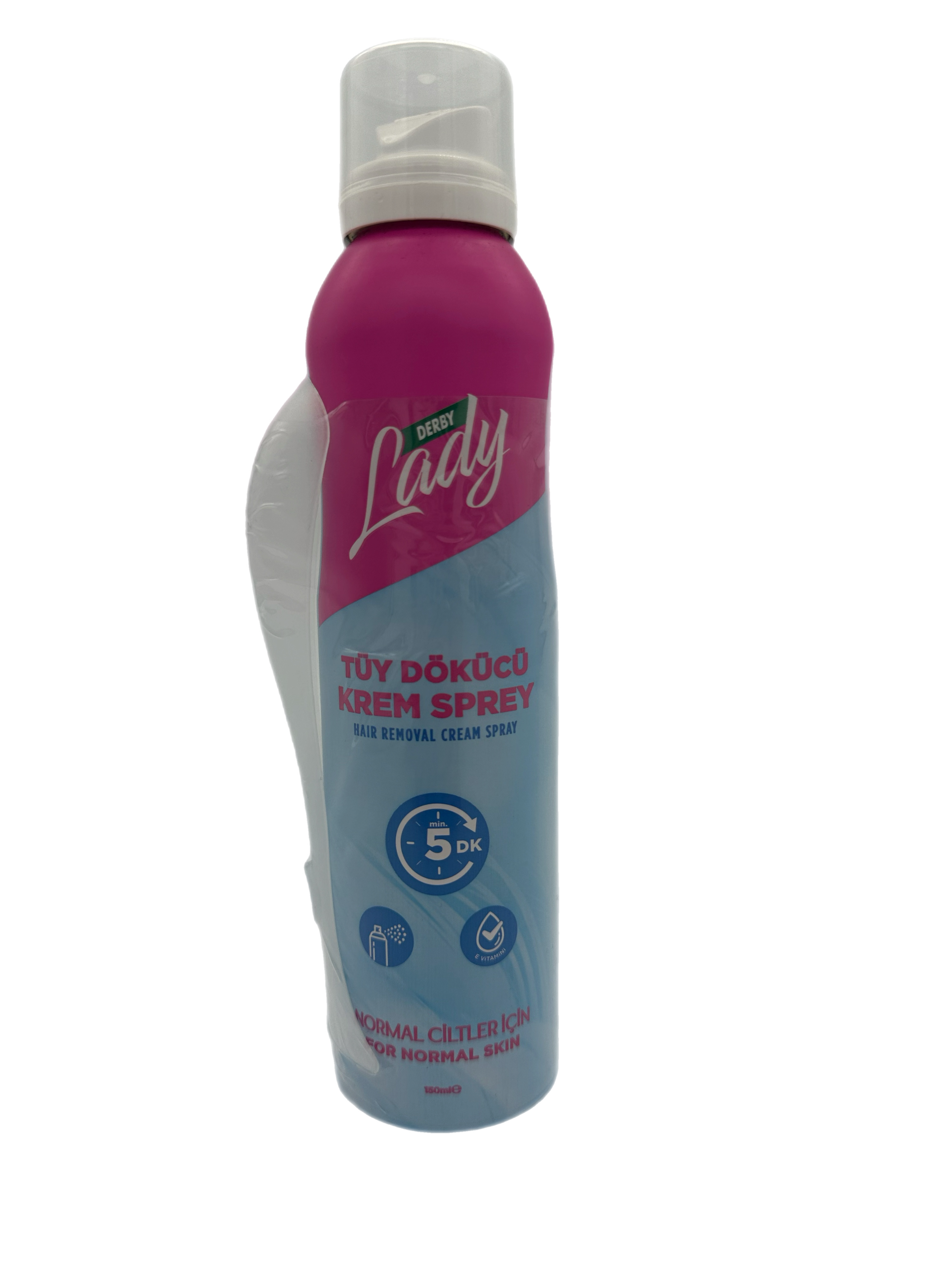 Derby Lady Hair Removal Cream Spray For Normal Skin 150ml Shaving Products Derby