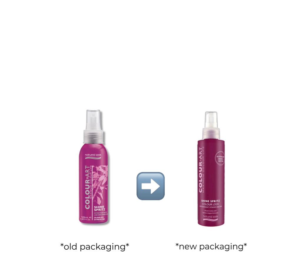 Natural Look Colour Art Shine Spritz 125ml Hair Treatment Natural Look