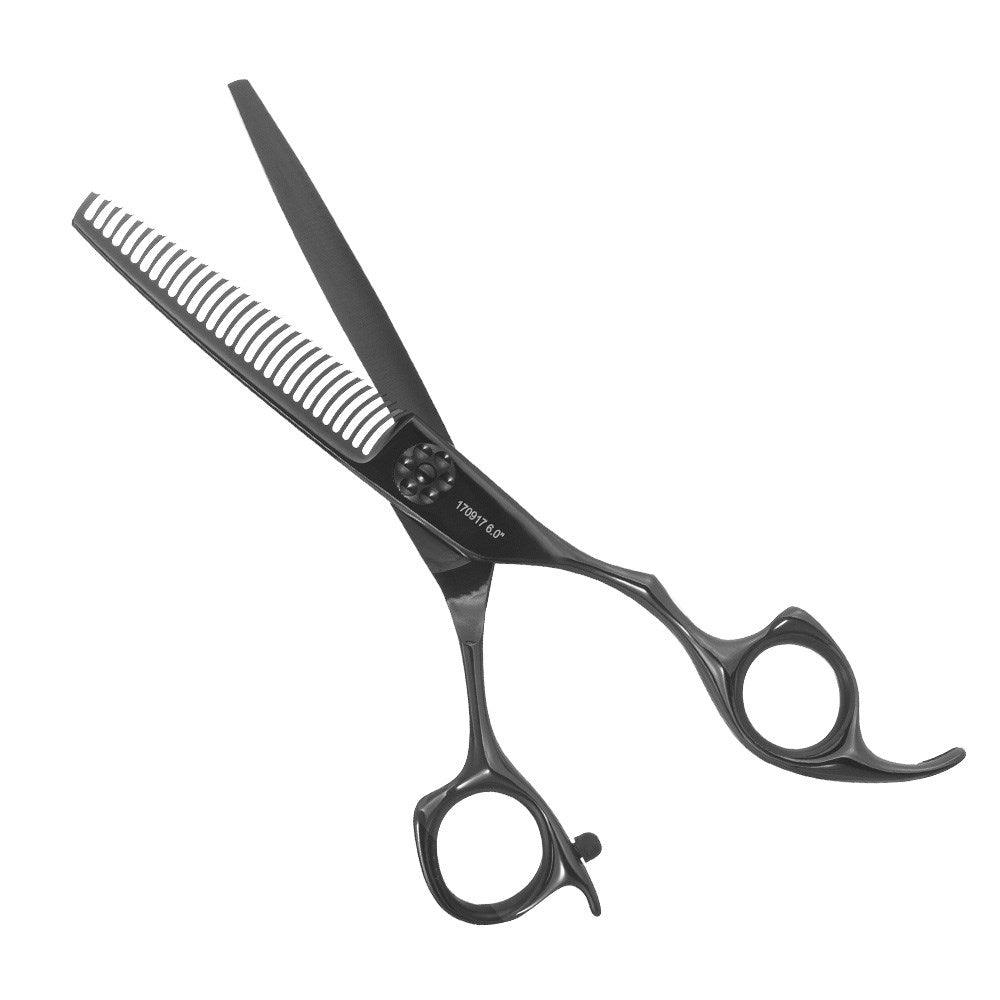 Iceman Mizumi Katani 6inch Hairdressing Thinner Black Scissors Iceman
