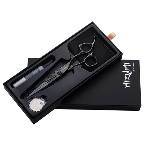 Iceman Mizumi Katani 6inch Hairdressing Thinner Black Scissors Iceman