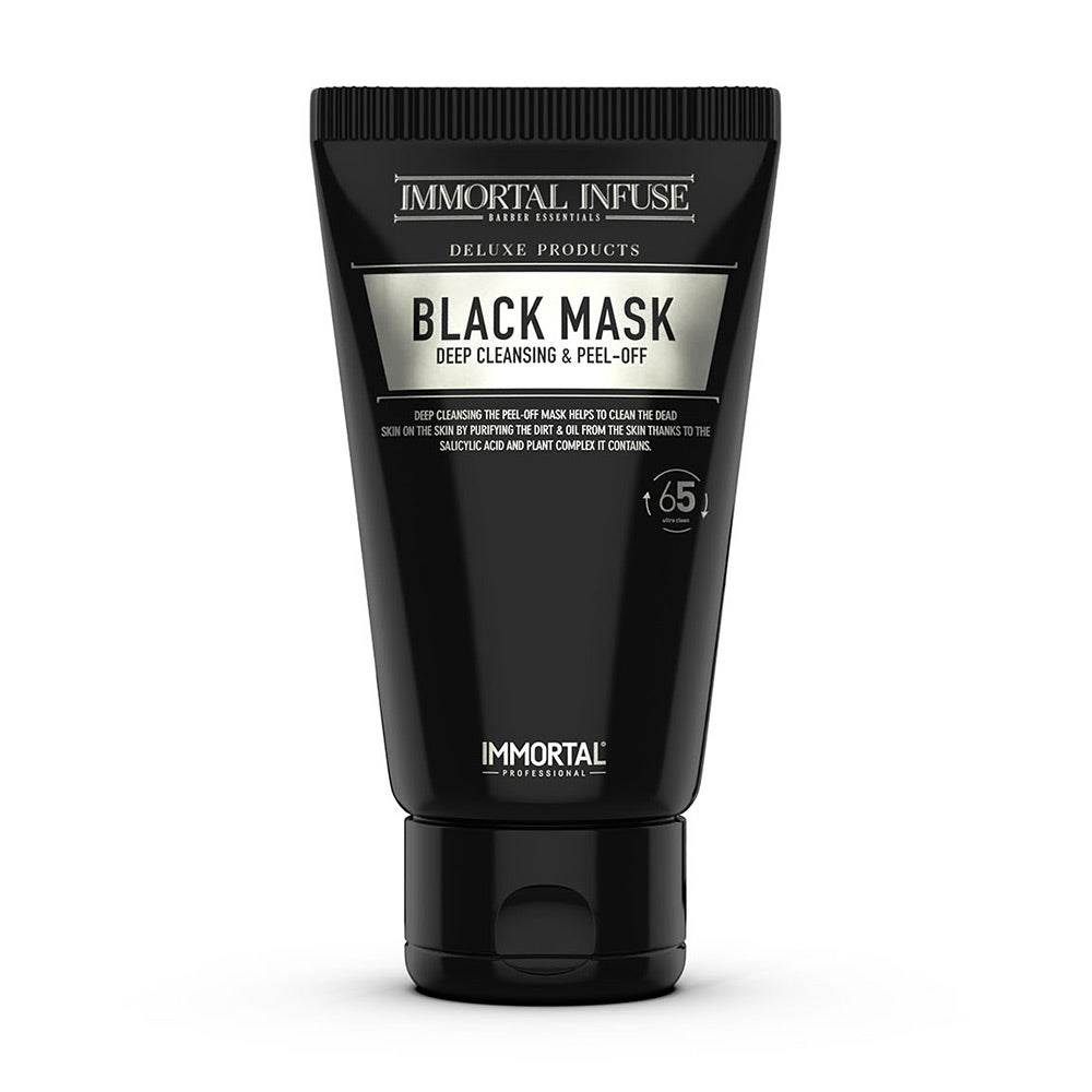Immortal Infuse Deep Cleansing Peel Off Black Mask 150ml Facial Products Immortal