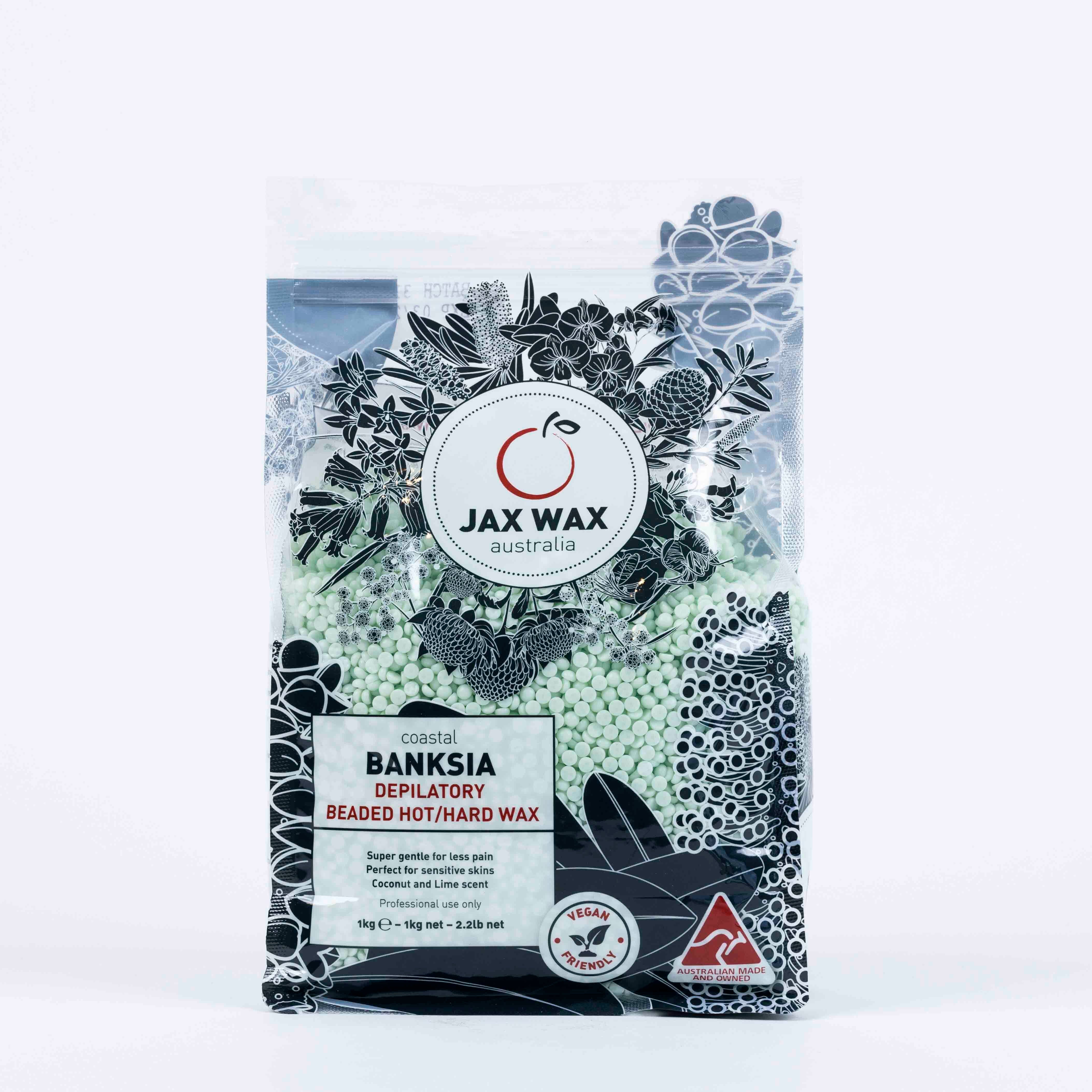 Jax Wax Coastal Banksia Hot Wax Beads 1kg Waxing Jax Wax