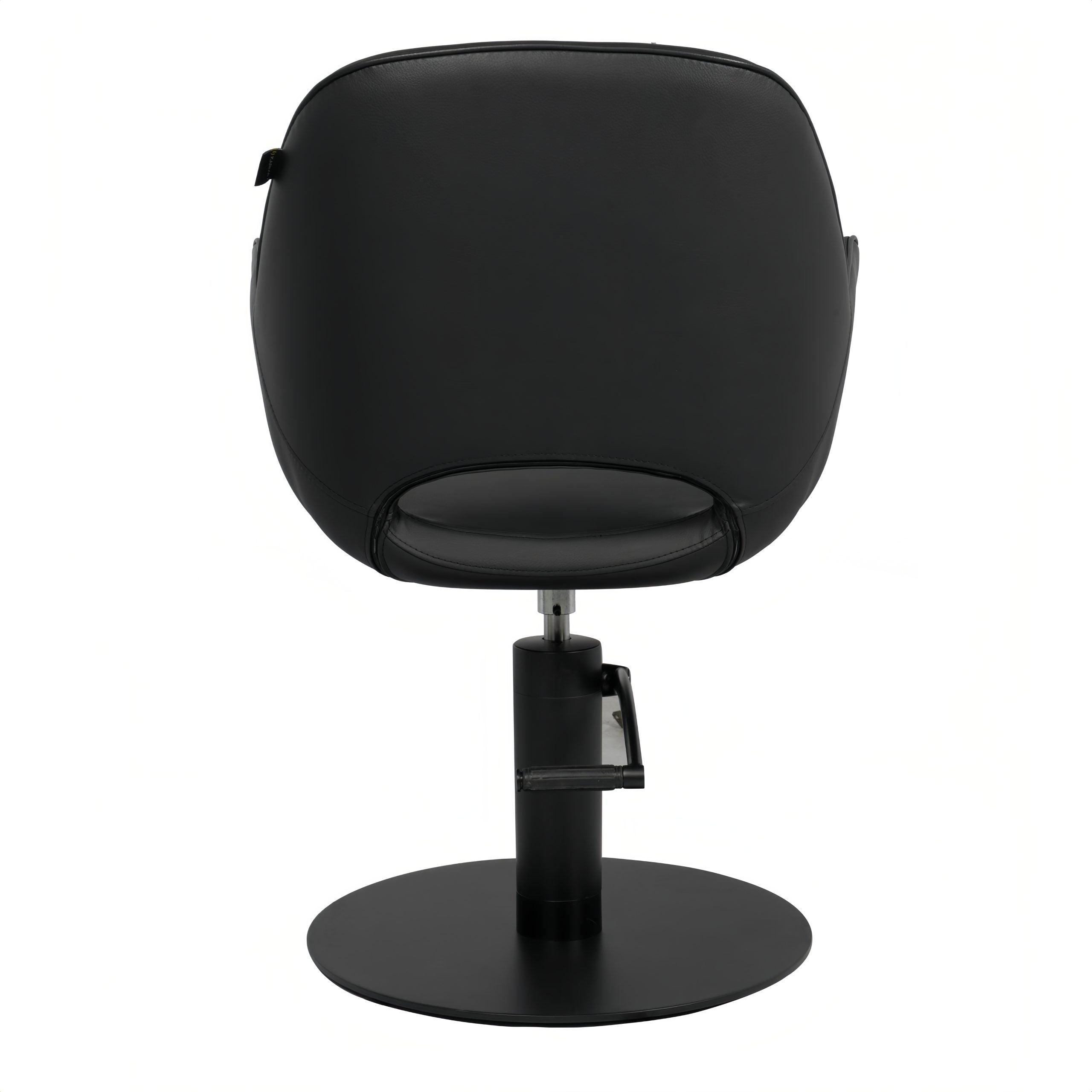 Karma Armidale Salon Chair 02190101 - with Matching Black Round Base and Pump Salon Chairs Karma