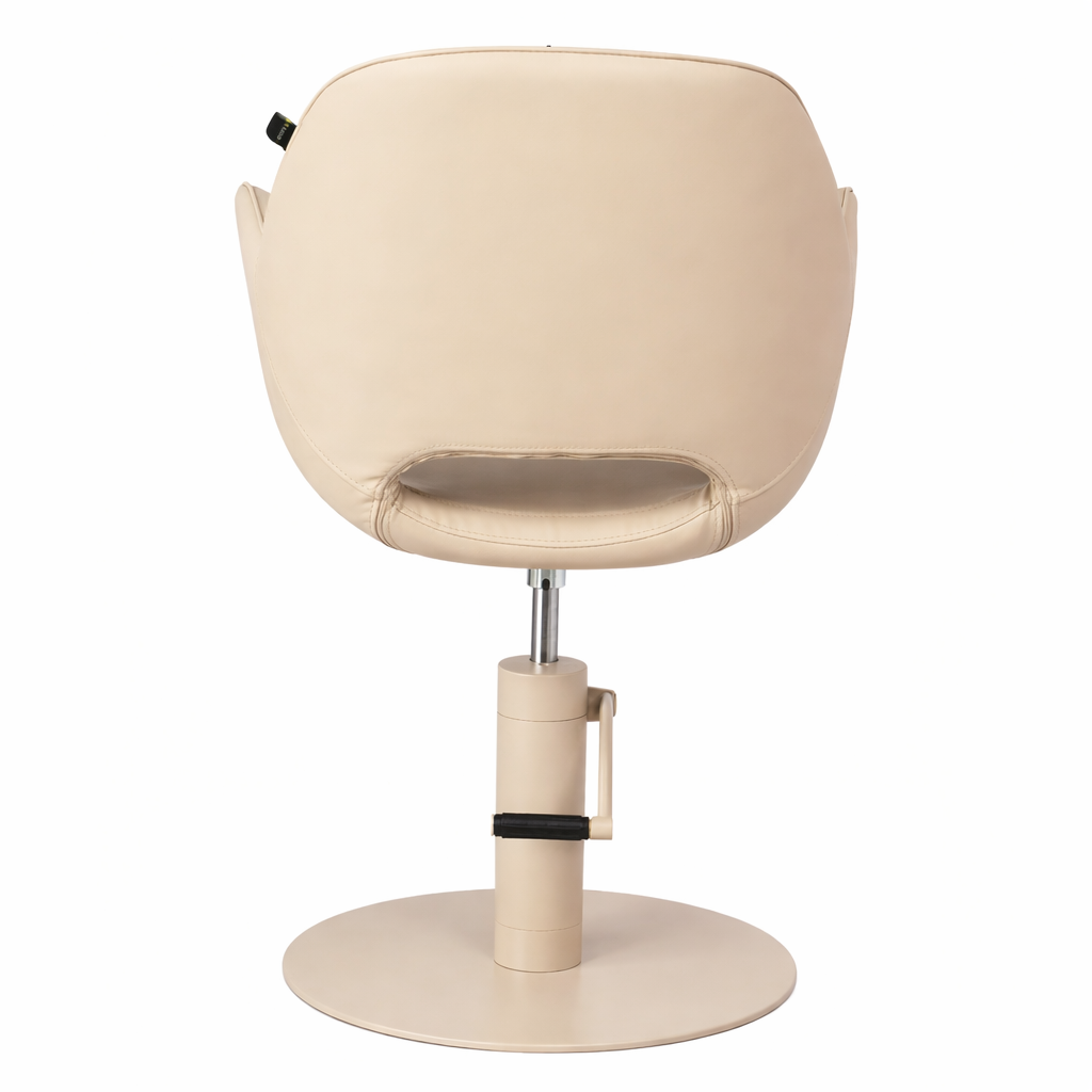 Karma Armidale Salon Chair 02190101 - Champagne with Matching Pump and Base Salon Chairs Karma