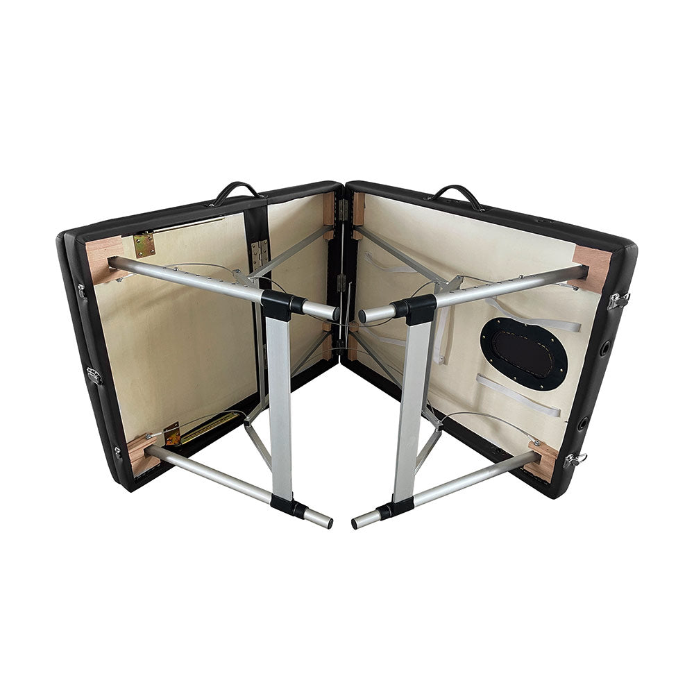 Karma Bluff Portable Foldable Massage Table Black 09100102 Beauty Beds Karma