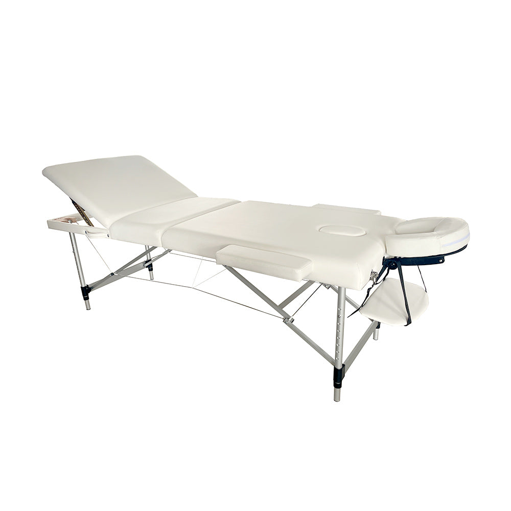 Karma Bluff Portable Foldable Massage Table White 09100402 Beauty Beds Karma