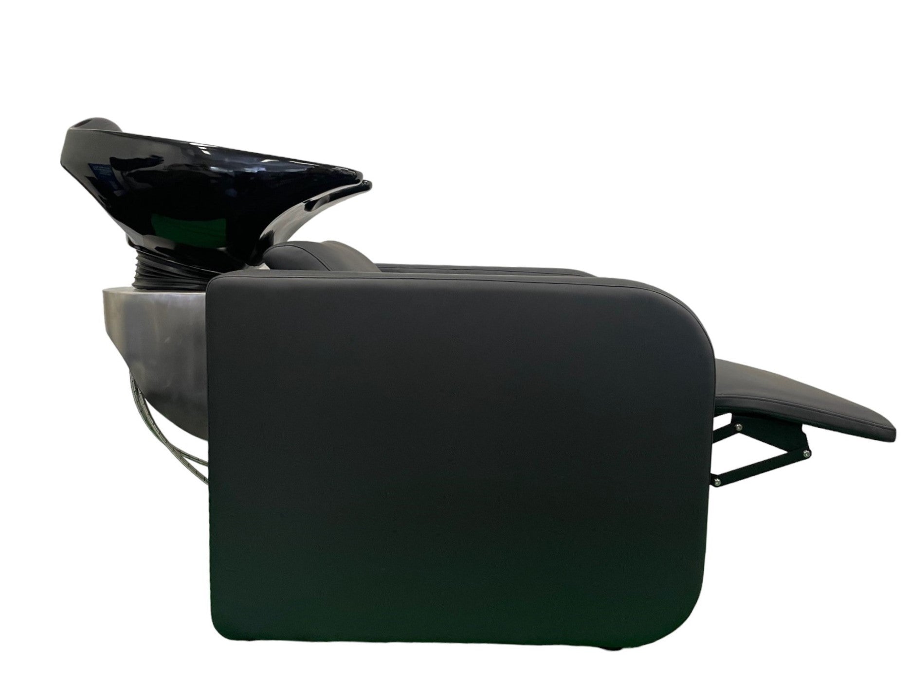 Karma Complete Shampoo Unit Clunes Electric Black with Black Deep Basin & Roller Ball Massage 0315012201ER