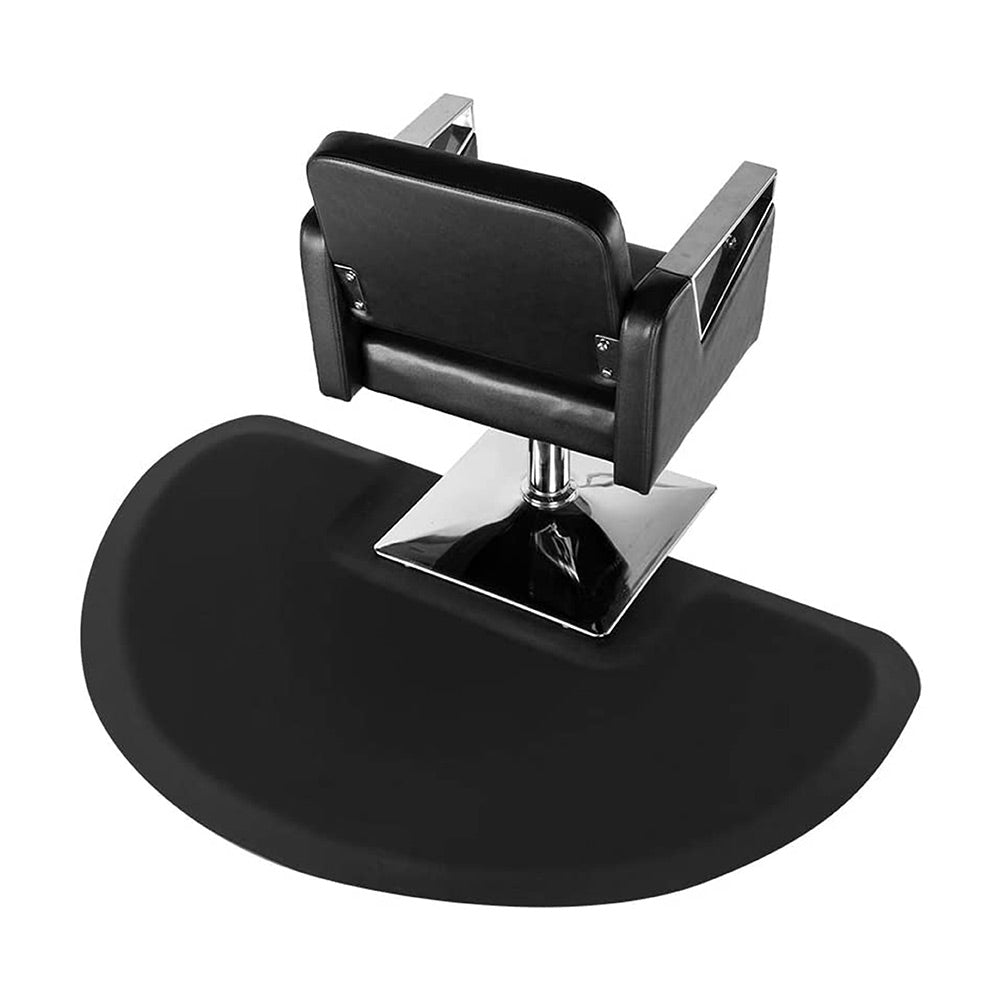 Karma Thick Barber & Salon Anti Fatigue Mat Oval 00060101 - Rectangle for Square Base Chairs Anti Fatigue Mat Karma