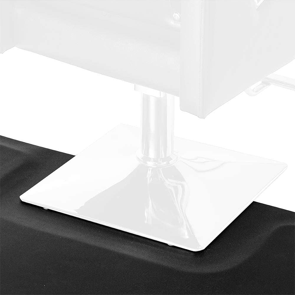 Karma Thick Barber & Salon Anti Fatigue Mat Oval 00060101 - Rectangle for Square Base Chairs Anti Fatigue Mat Karma