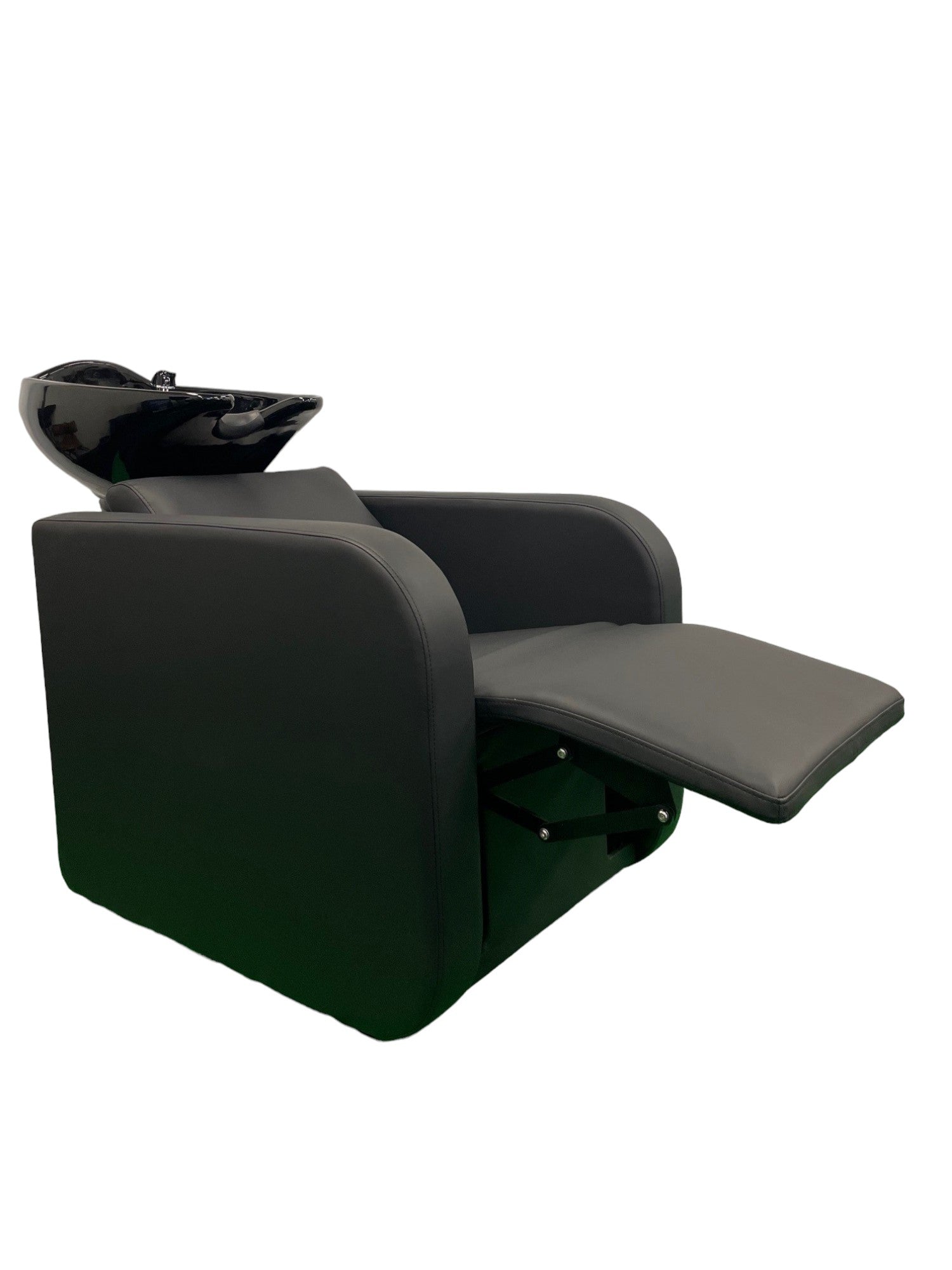 Karma Complete Shampoo Unit Clunes Electric Black with Black Deep Basin & Roller Ball Massage 0315012201ER