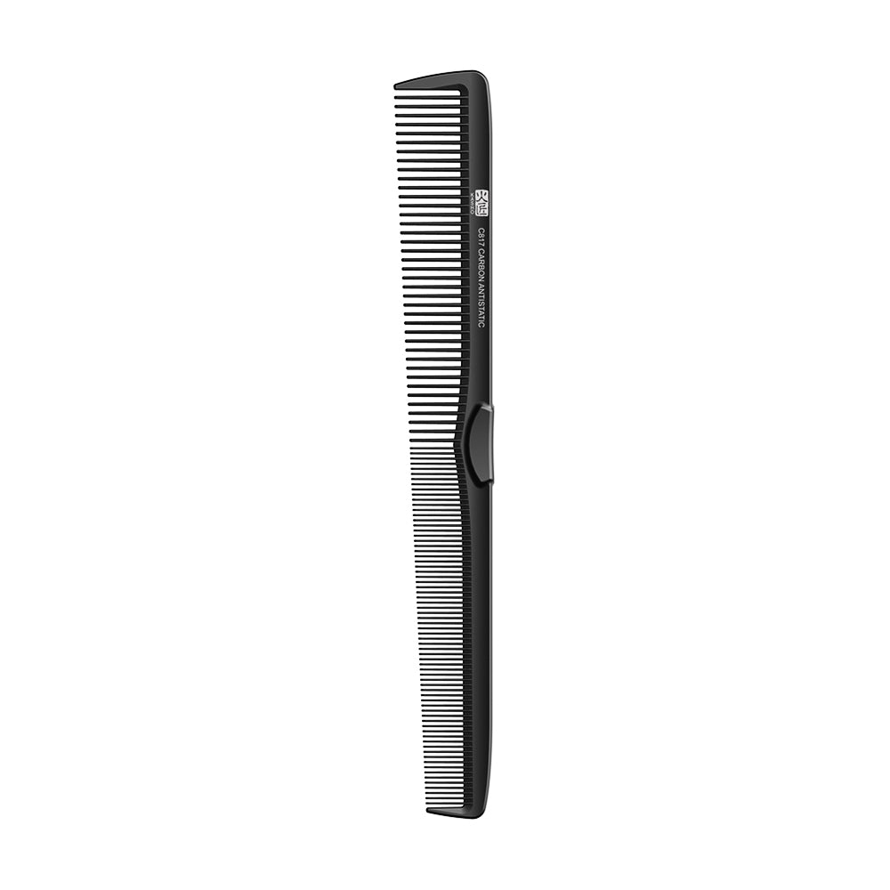Kasho Carbon Antistatic Tapered Comb C817 Comb Kasho
