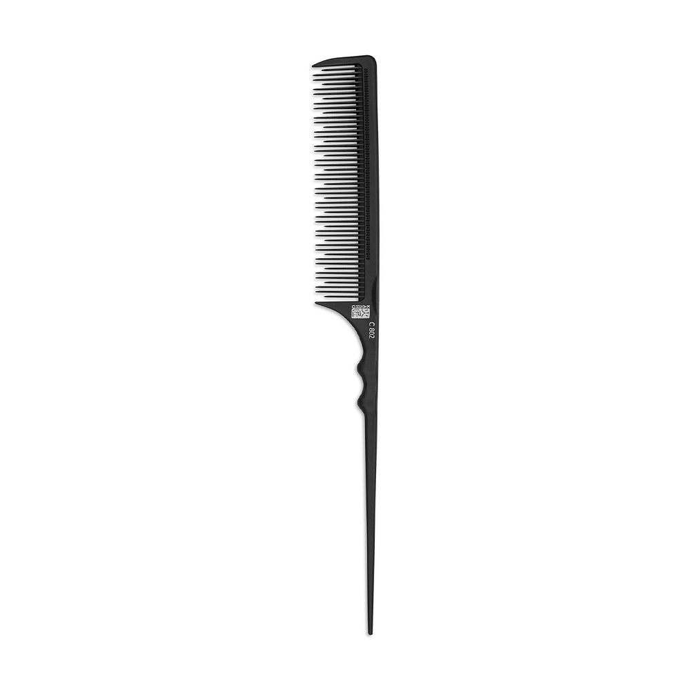 Kasho Carbon Antistatic Small Tail Teasing Comb C802 Comb Kasho
