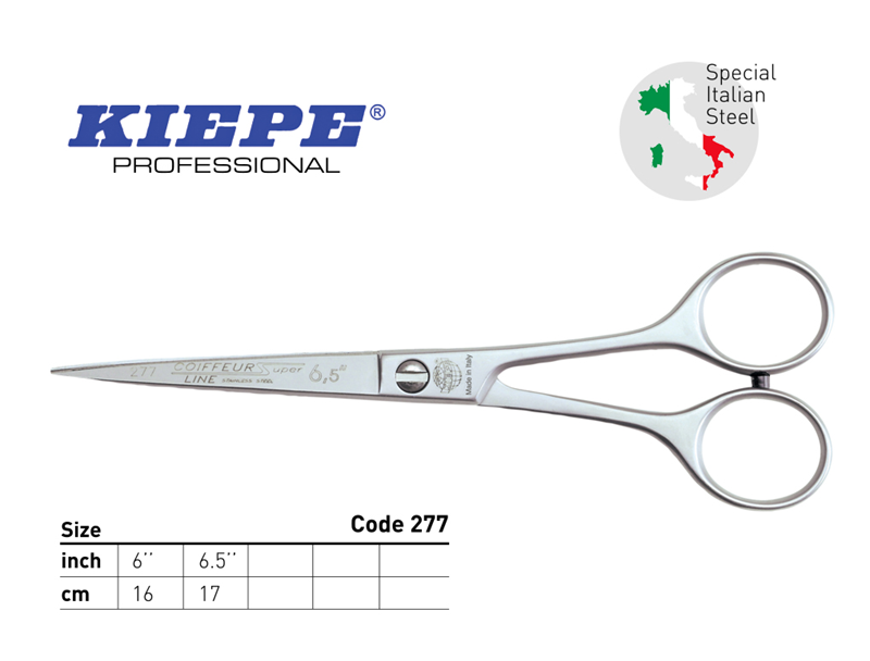 Kiepe Coiffeur Super Line 277 Professional Hairdressing Scissors – 6.5 Inch