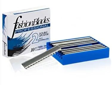 Kiepe Professional 0141 Fashion Replacement Razor Blades – 10 Pack