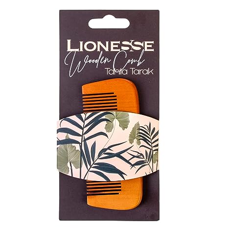 Lionesse Wooden Comb W-80 Comb Lionesse