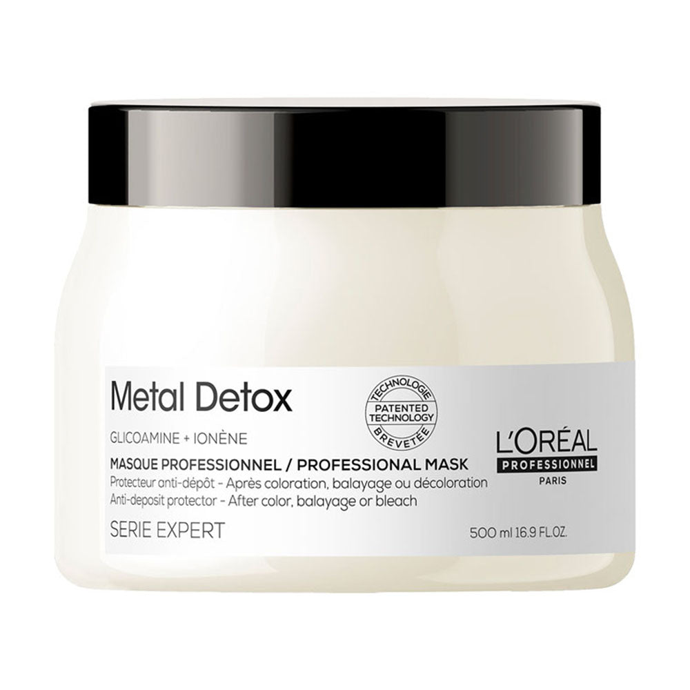 L'oreal Metal Detox Anti-Deposit Protector Mask 500ml Hair Treatment Loreal