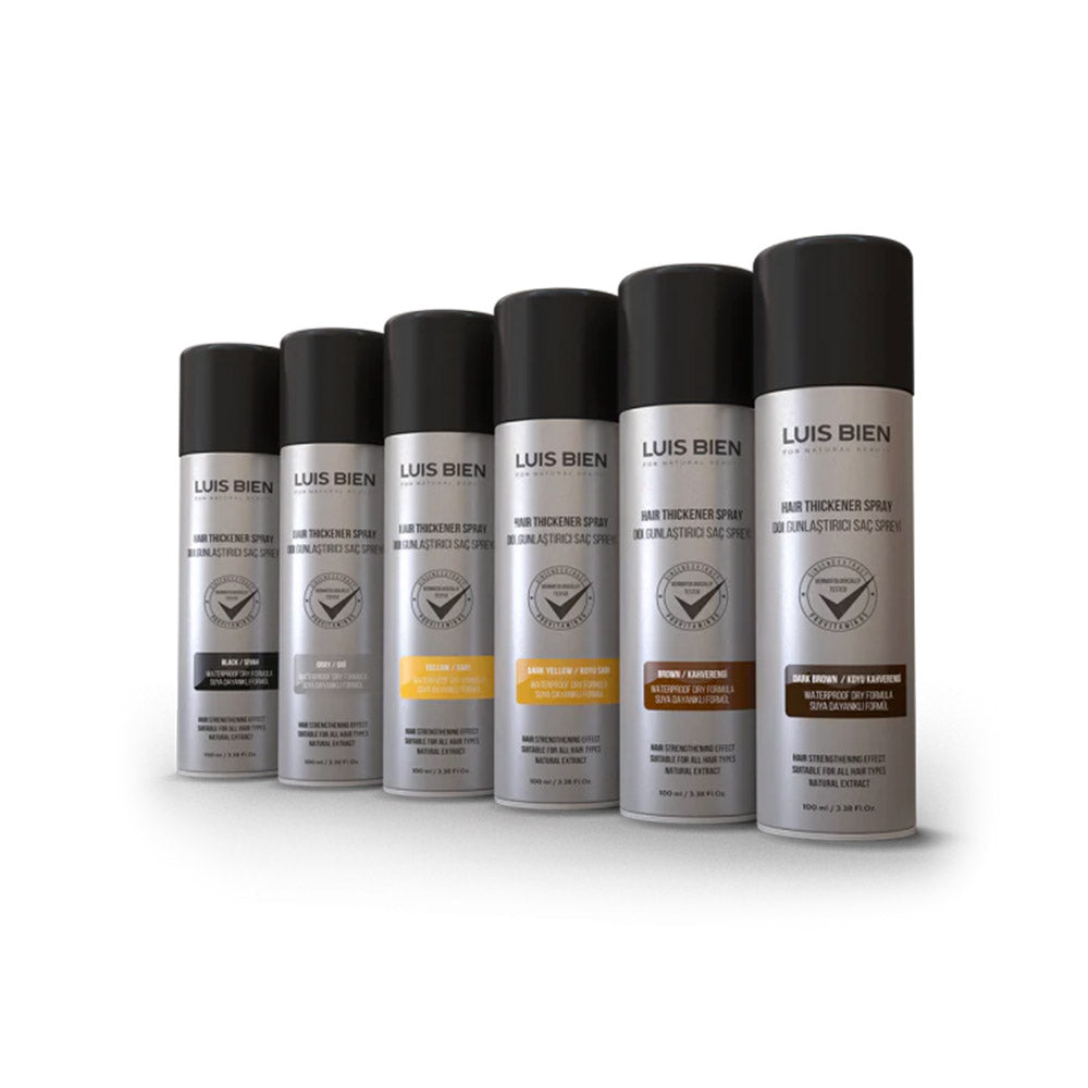 Luis Bien Hair Thickening Spray Black 100ml Hair Loss Concealers / Hair Fibers Luis Bien