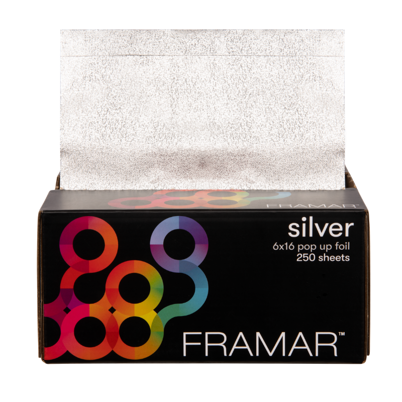 Framar 6x16 Pop Ups Silver 250 Sheets Foil Framar