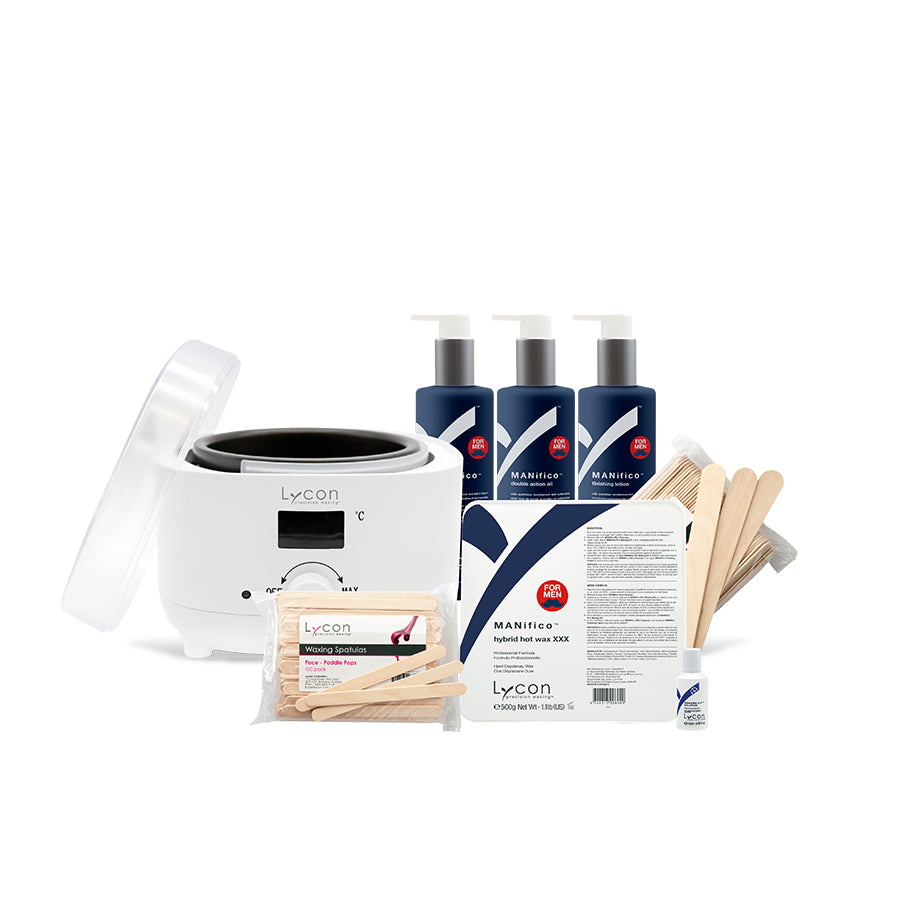 Lycon Manifico Professional Hot Waxing Kit Waxing Lycon