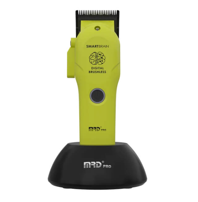 MRD PRO Precision Smart Brain Digital Brushless Clipper - Green
