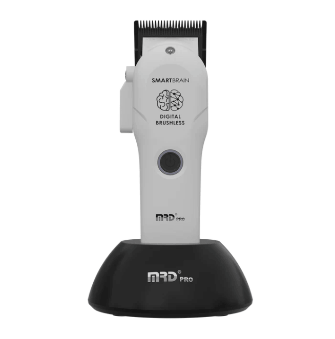 MRD PRO Precision Smart Brain Digital Brushless Clipper - White