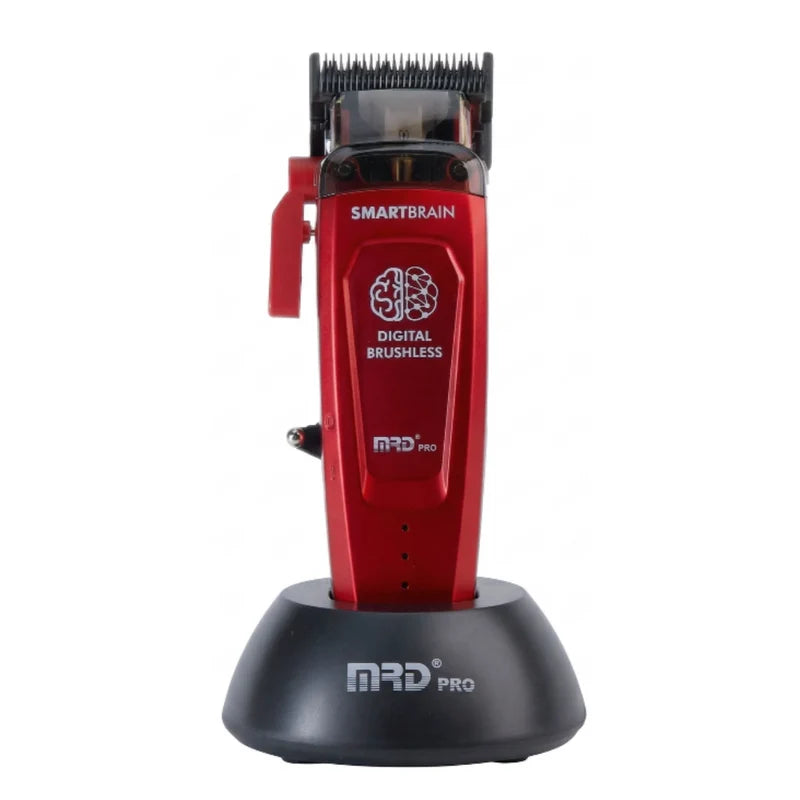 MRD PRO Smart Brain Digital Brushless Clipper - Red