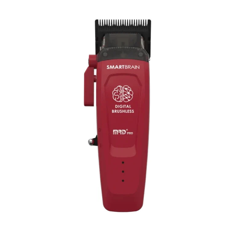 MRD PRO Smart Brain Digital Brushless Clipper - Red