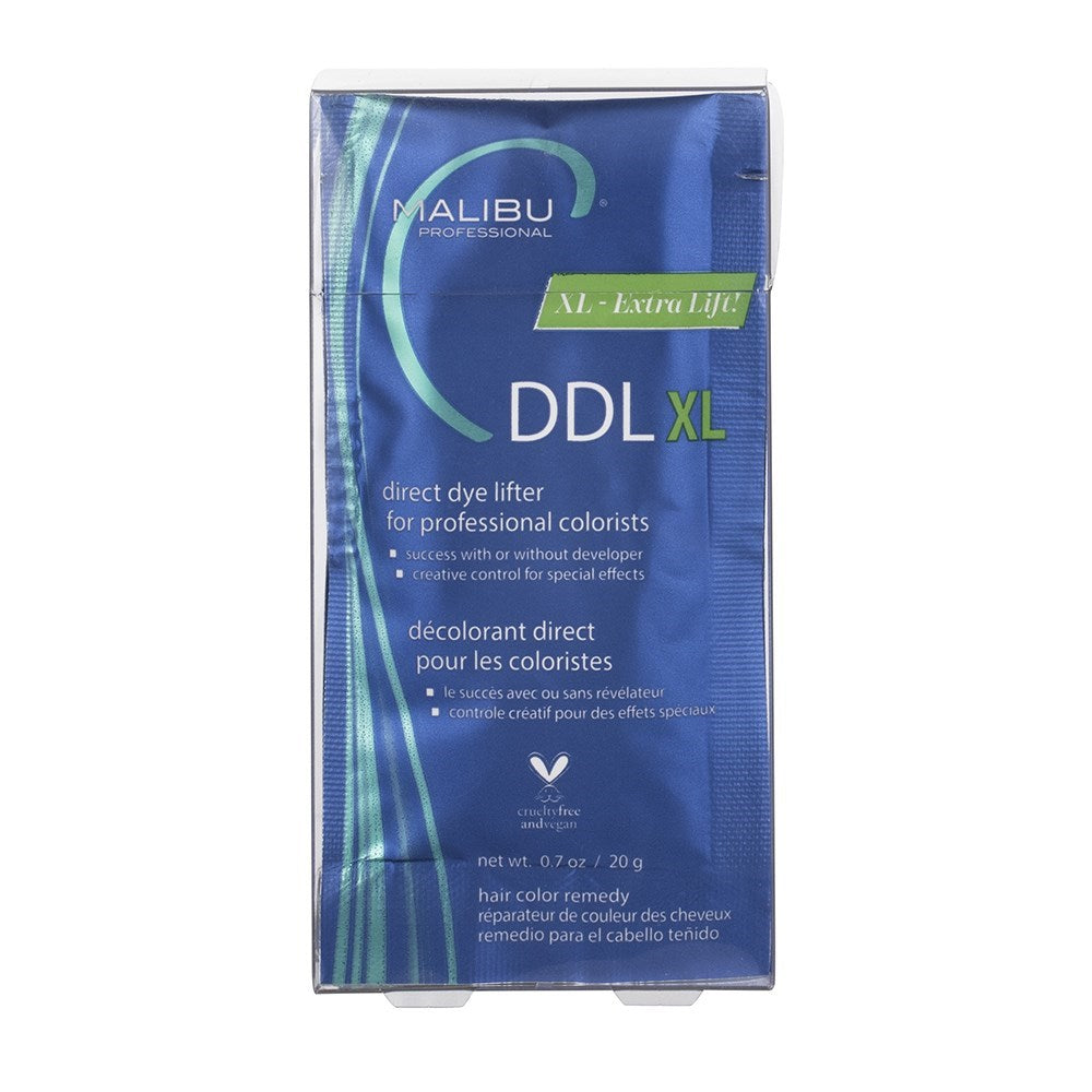 Malibu C DDL Direct Dye Lifter 20g Sachet 6pc Colour Removers - Enhancers Malibu C