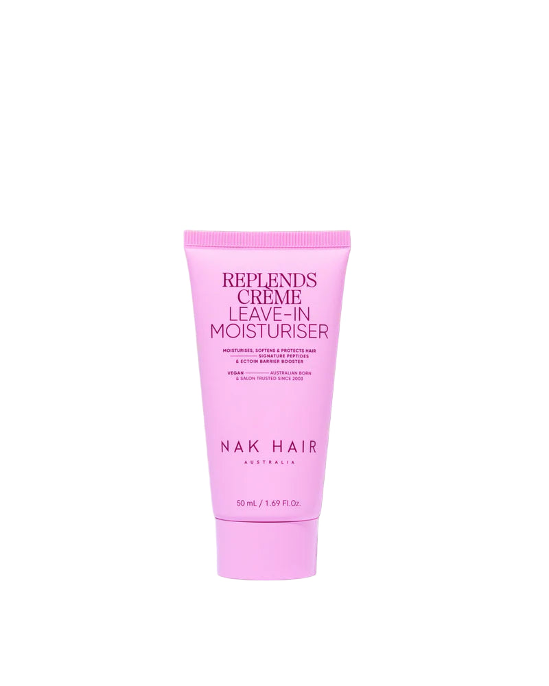 NAK Signature Replends Creme Leave in Moisturiser 50ml Hair Treatment NAK