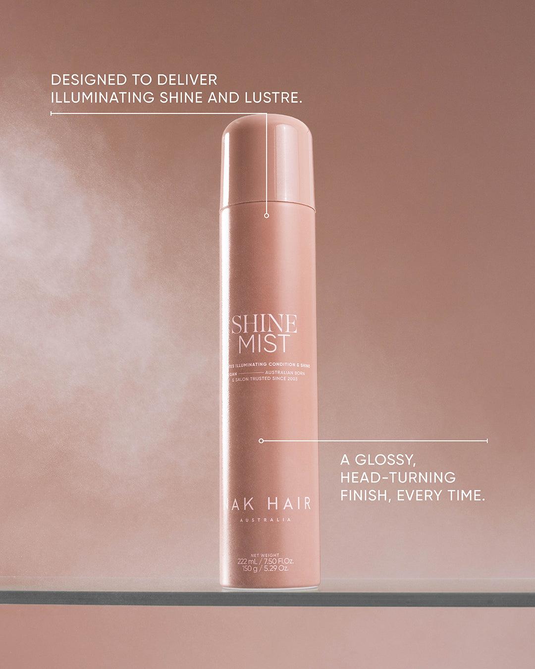 NAK Hair Signature Shine Mist – Lightweight Gloss & Radiant Shine 150g