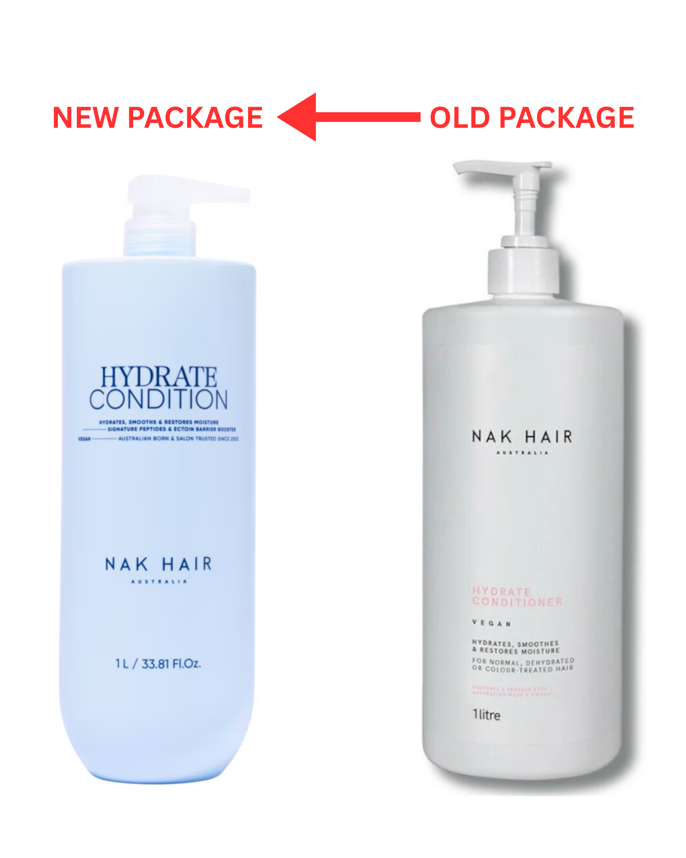 NAK Signature Hydrate Conditioner 1 Litre Shampoo/Conditioner NAK