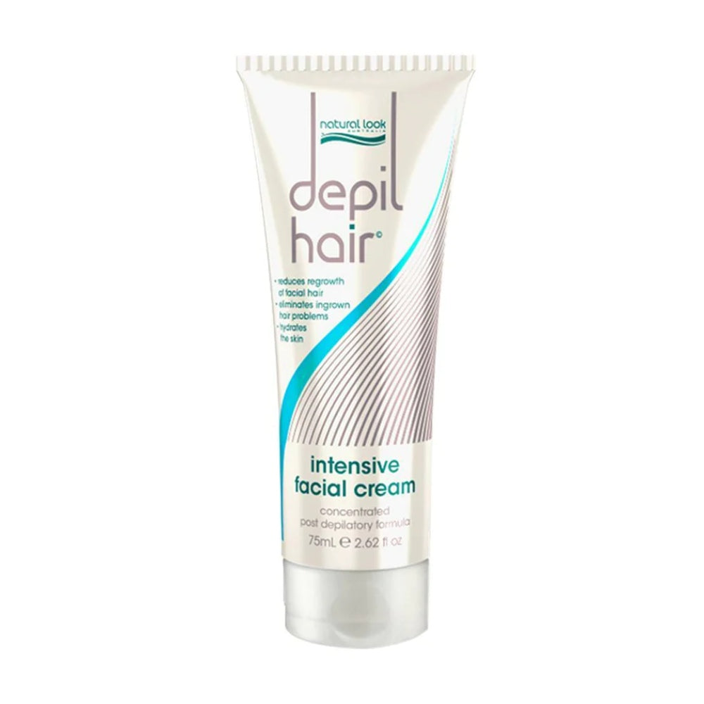 Natural Look Depil Hair Intensive Facial Cream 75ml Waxing Natural Look