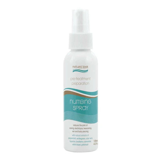 Natural Look Numbing Spray 125ml Waxing Natural Look