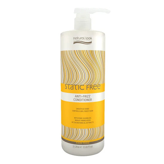 Natural Look Static Free Anti Frizz Conditioner 1L Shampoo/Conditioner Natural Look