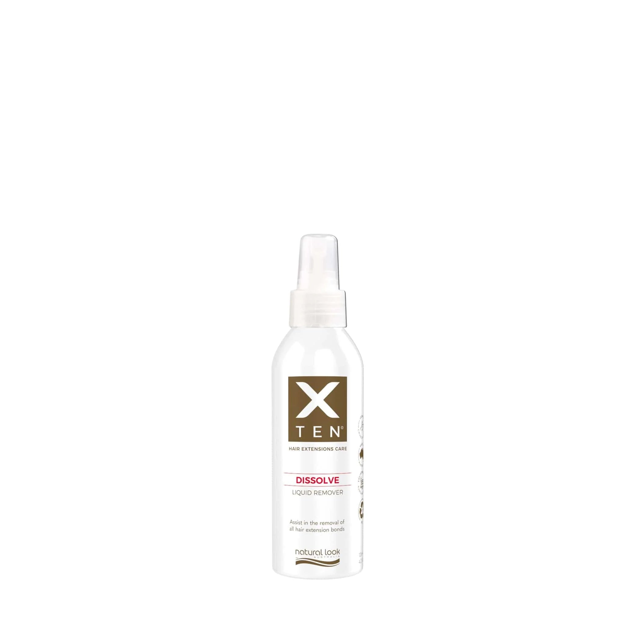 Natural Look X-Ten Dissolve Hair Extension Tape & Bond Remover 125ml Hair Extensions And Care Products Natural Look