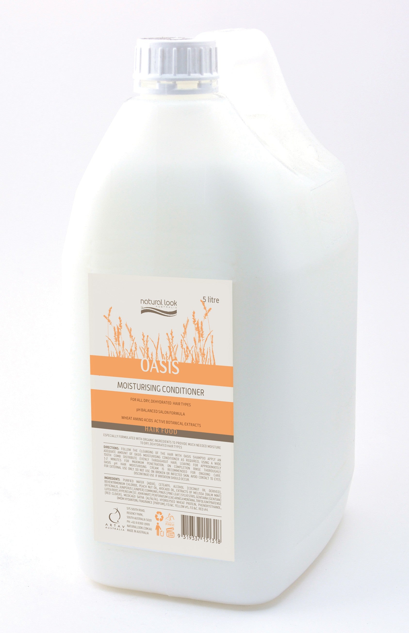 Natural Look Oasis Moisturizing Shampoo & Conditioner 5L Duo Bundle Bundles Natural Look