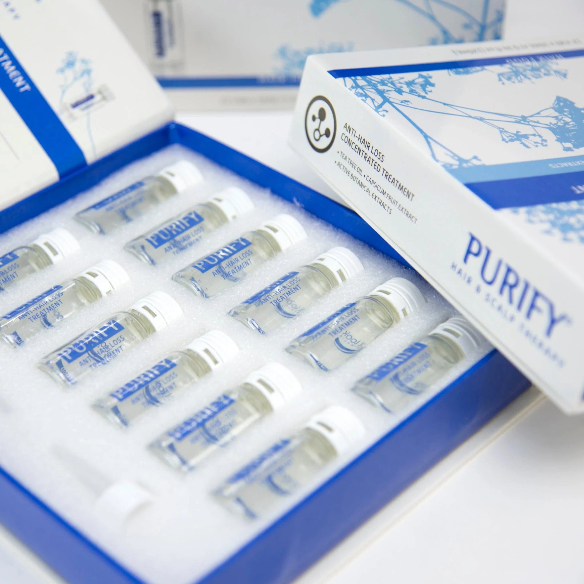 Natural Look Purify Anti-Loss Treatment - 12x10mL vials Hair Loss Product Natural Look