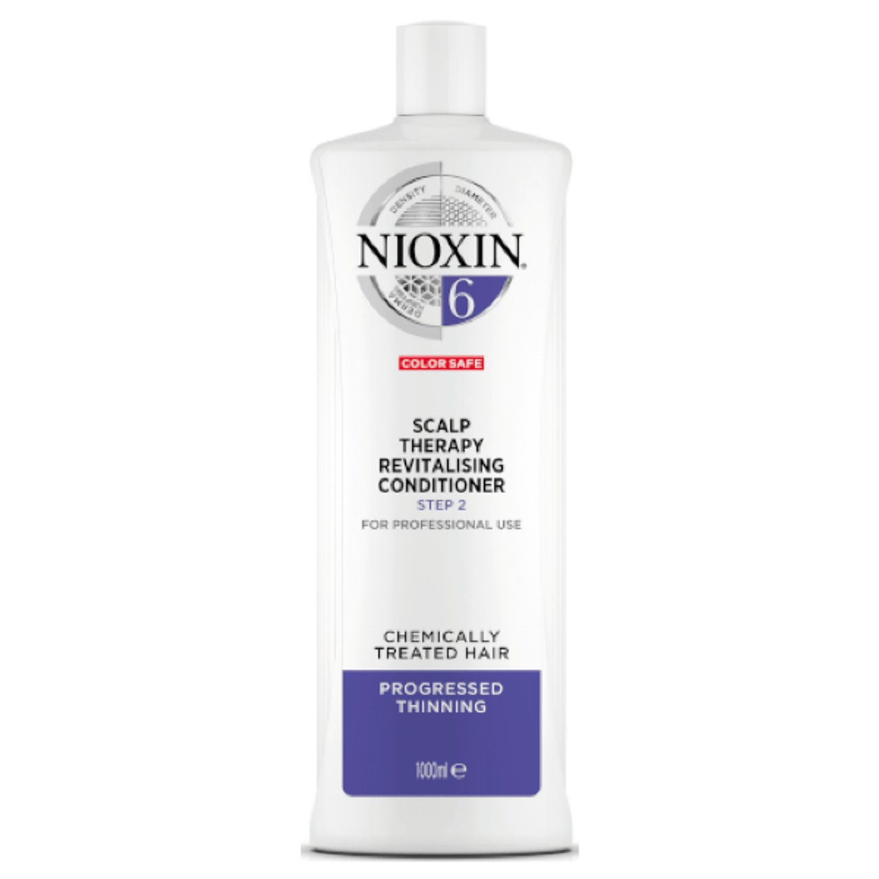 Nioxin System 5 Scalp Therapy Revitalizing Conditioner 1L for Chemically Treated Hair with Light Thinning Shampoo/Conditioner Nioxin