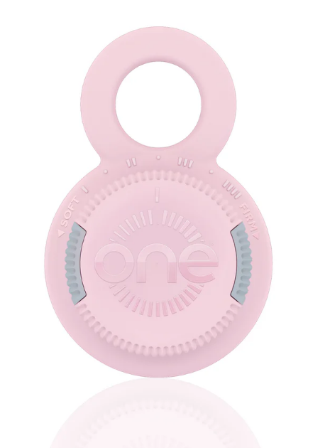 ONE GO Mini Hair Brush Adjustable Bristle Strength Pink Hair Brush ONE
