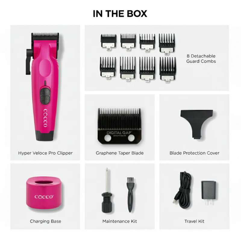 Cocco Hyper Veloce Pro Clipper - Pink Clipper Cocco