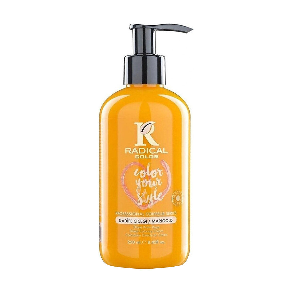 Radical Color Semi Permanent Hair Colour Marigold 250ml Hair Colours - Semi Permanent Radical