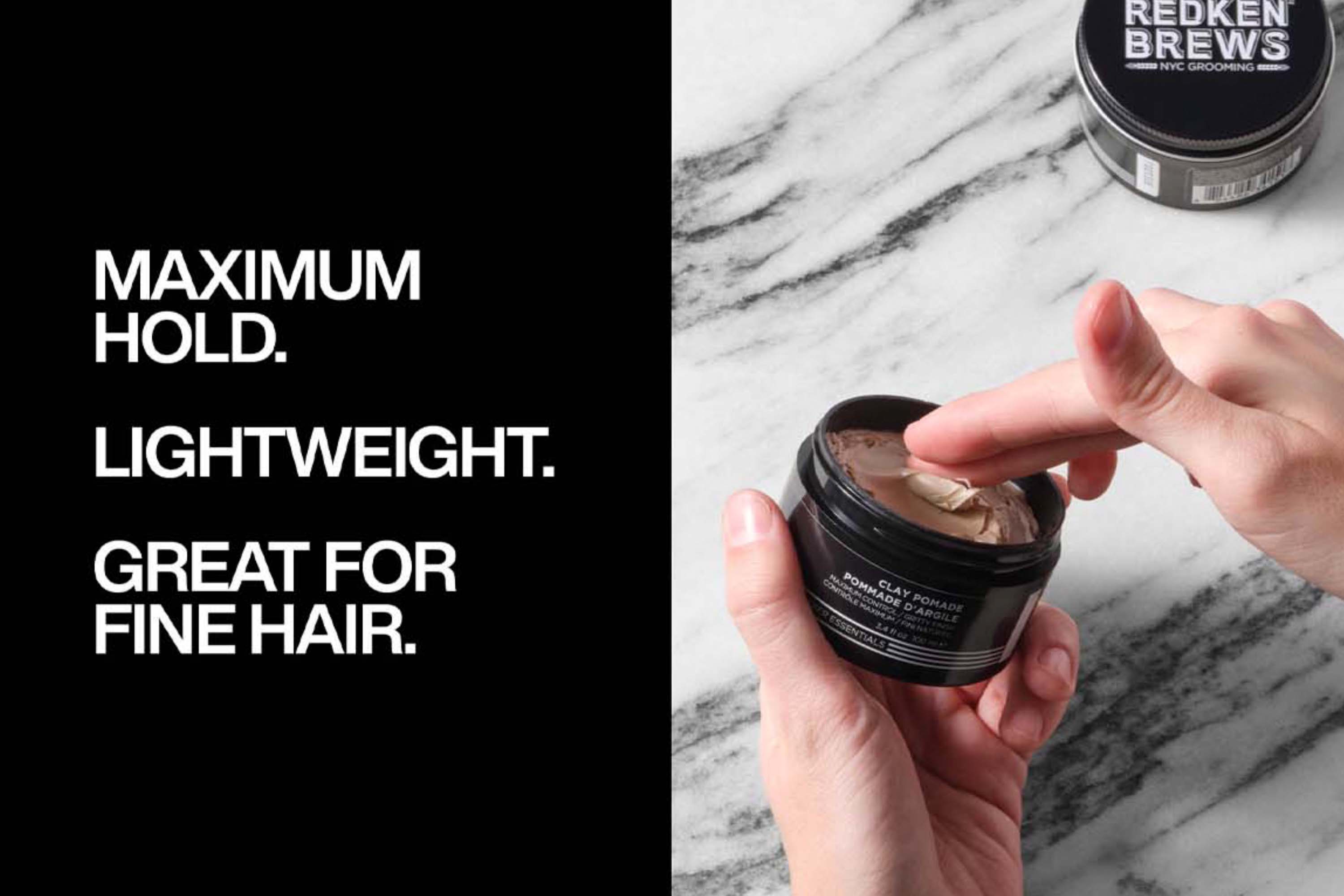 Redken Brews Clay Pomade 100ml Hair Styling Redken