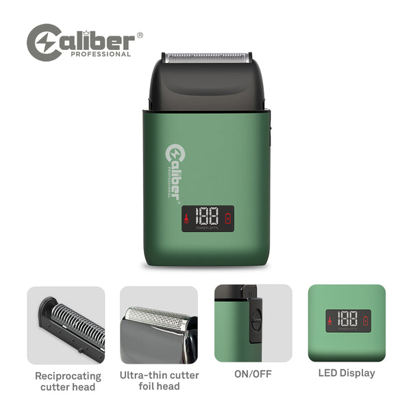 Caliber SOLO Single Foil Professional Shaver with Digital Display Foil Shaver Caliber