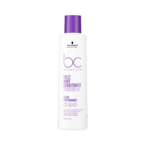 Schwarzkopf Bc Bonacure Clean Performance Frizz Away Conditioner 200ml Shampoo/Conditioner Schwarzkopf