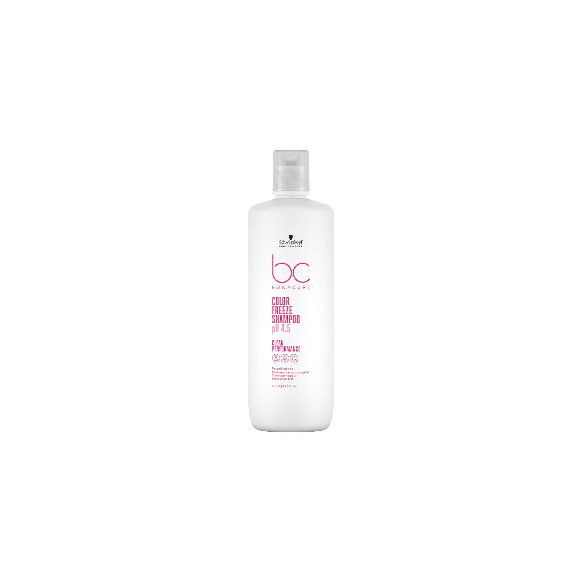 Schwarzkopf Bc Bonacure Clean Performance Ph 4.5 Color Freeze Shampoo 1L Shampoo/Conditioner Schwarzkopf