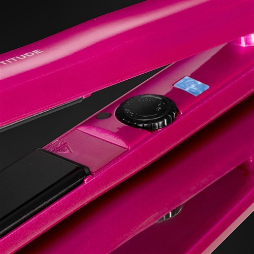 Silver Bullet Attitude Hair Straightener - Hot Pink 25mm