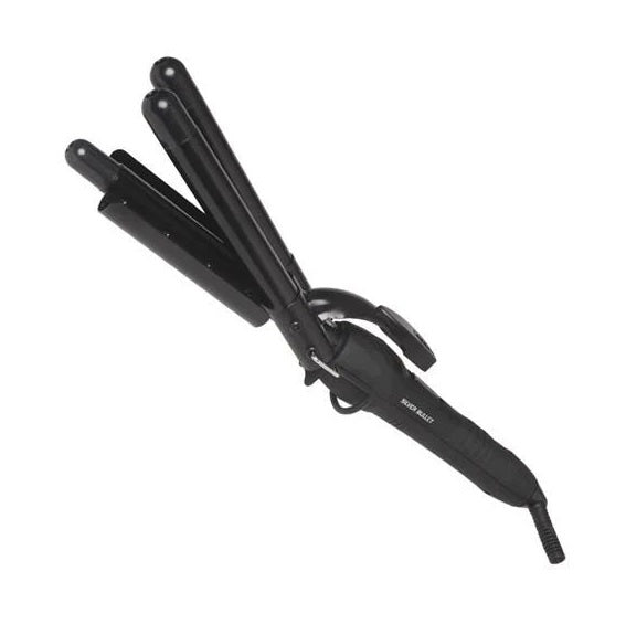 Silver Bullet City Chic Triple Barrel Curling Iron 16-19mm