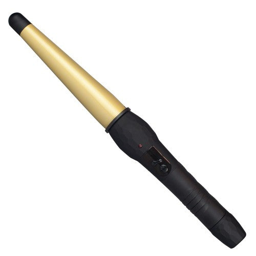 Silver Bullet Fastlane Large Ceramic Conical Curling Iron Gold 19mm-32mm