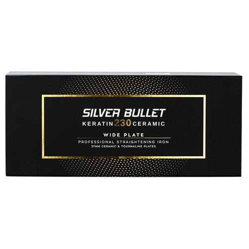 Silver Bullet Keratin 230 Ceramic Tourmaline Digital Wide Plate Hair Straightener - 37mm