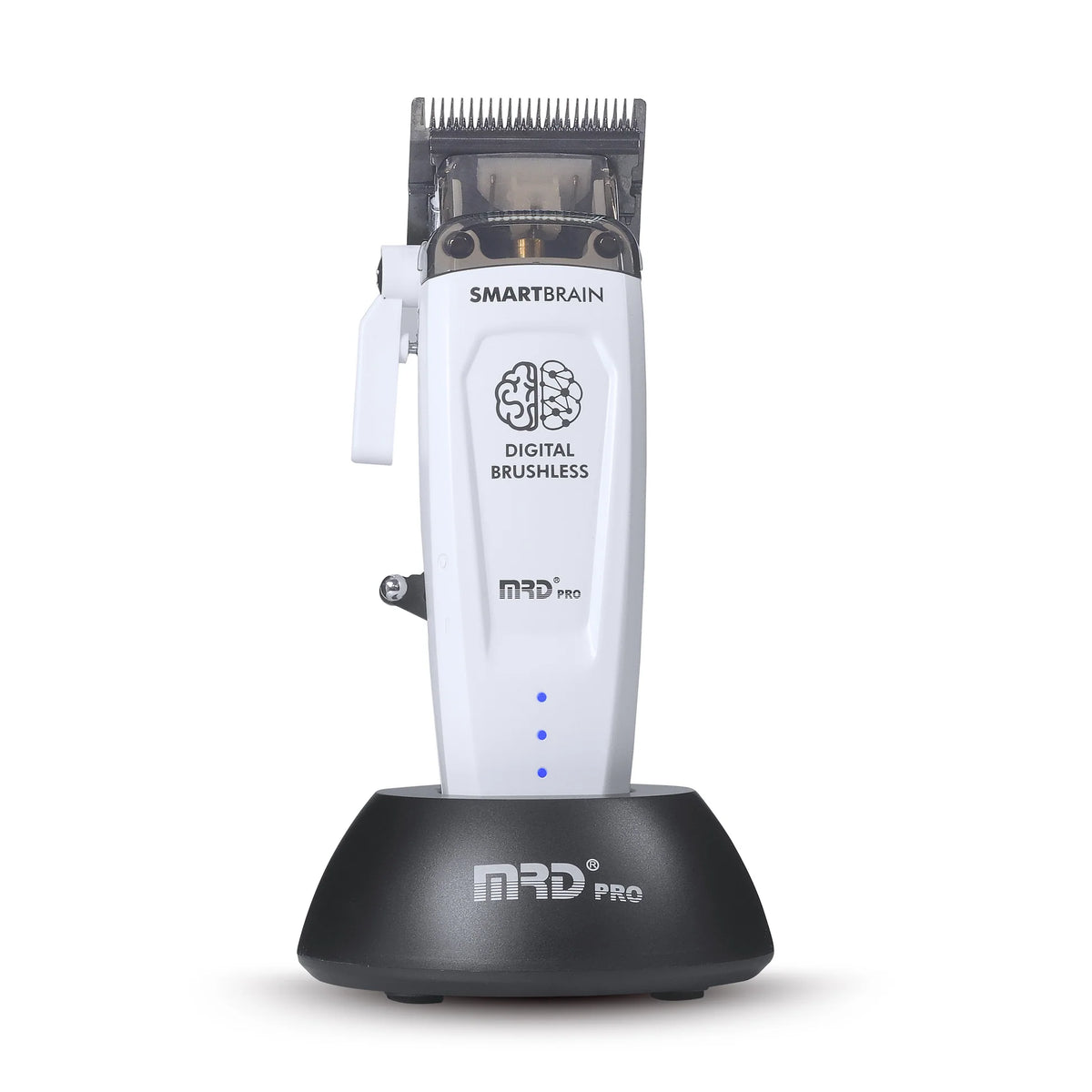 MRD PRO Smart Brain Digital Brushless Clipper - White